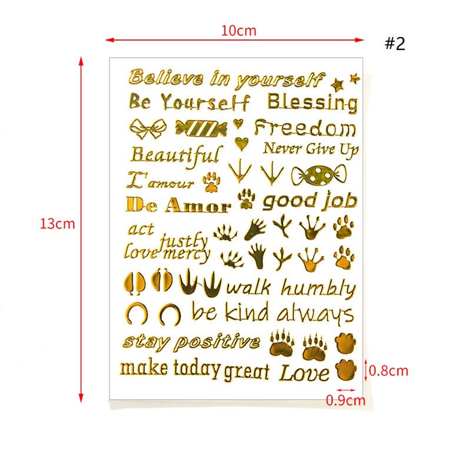 Metal Stickers For Resin Handmade Artwork Resin Crafting Etsy