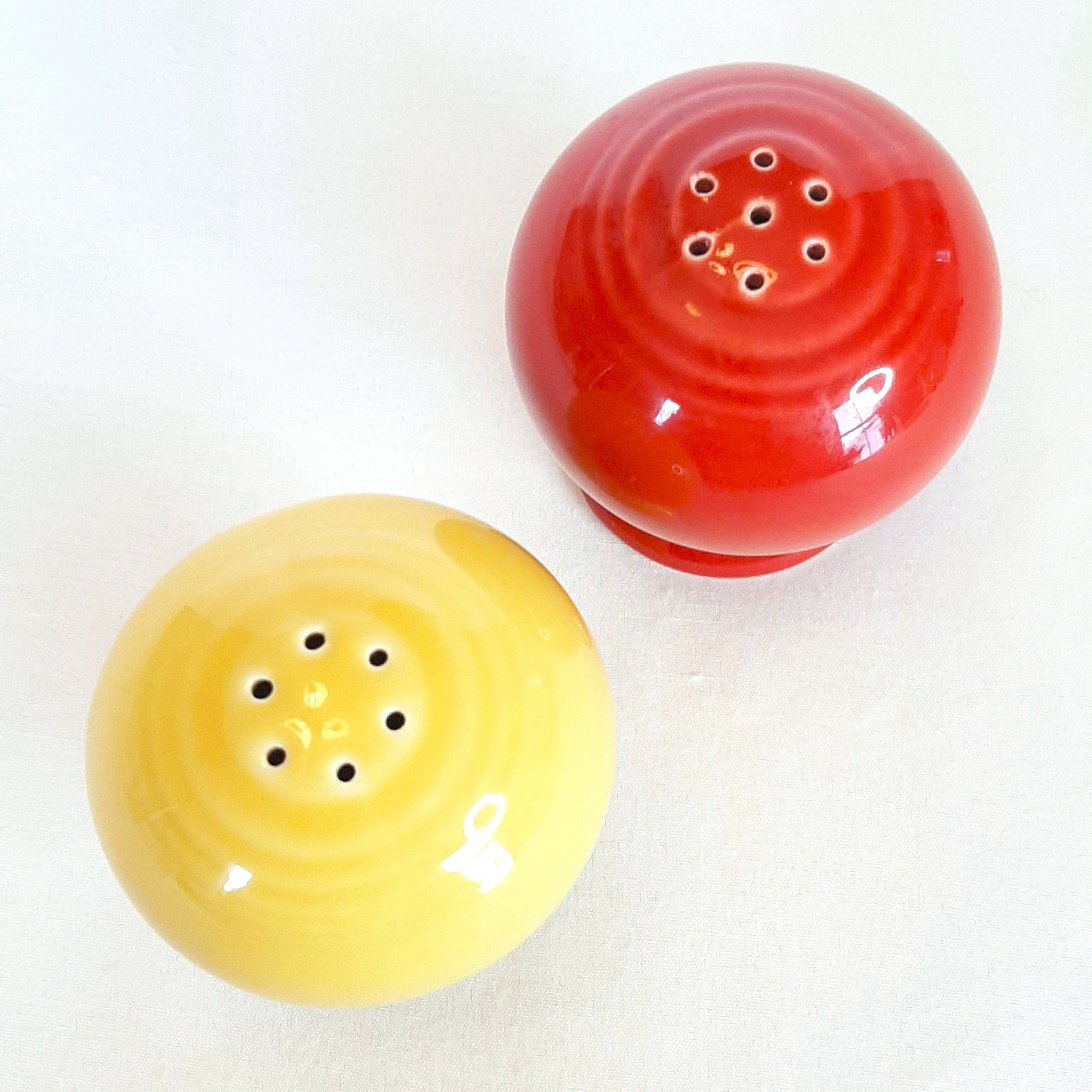 Fiesta Ware Salt And Pepper Shakers
