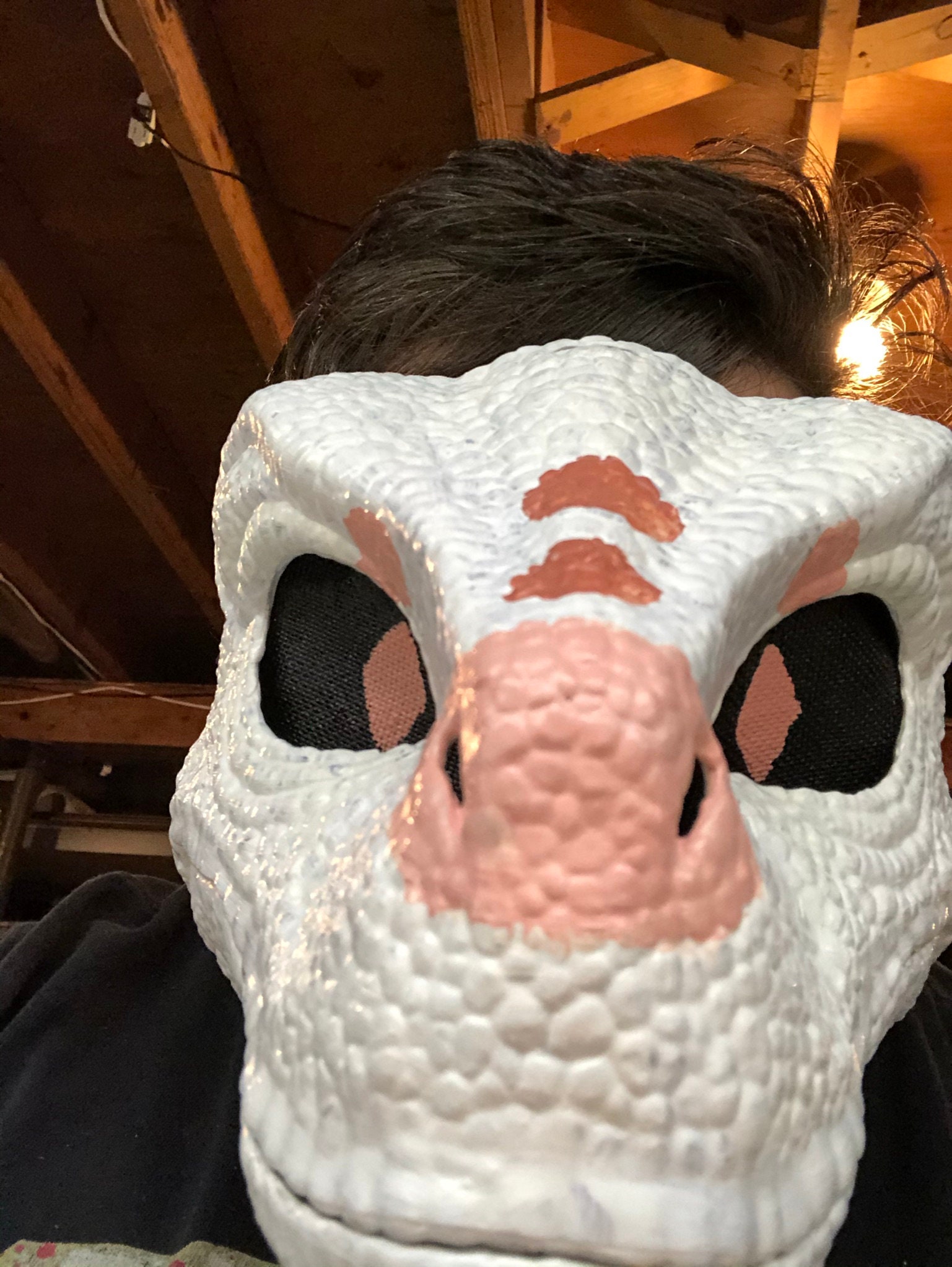 Custom/Artistic Liberty Dino Mask Etsy