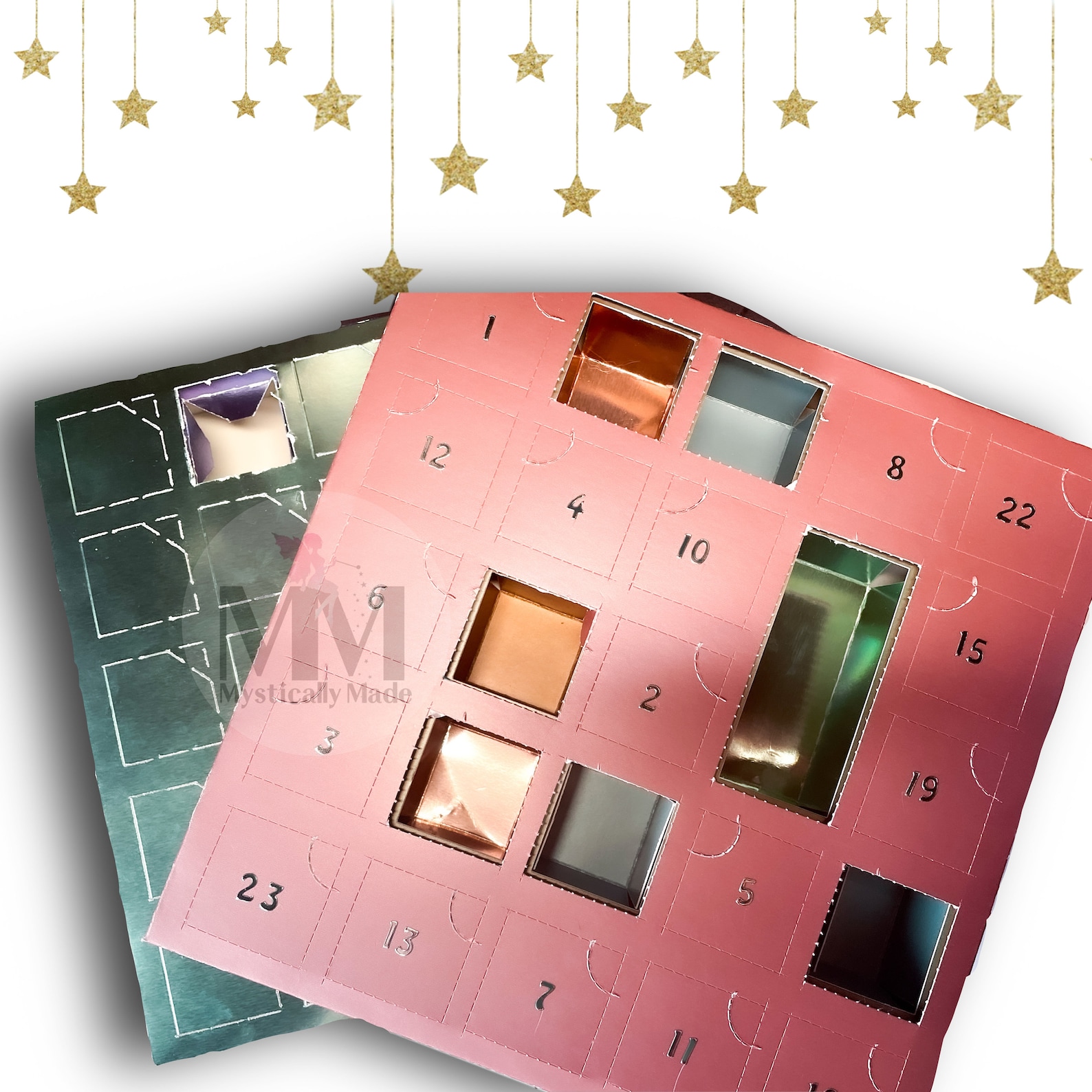 24 Day Advent Calendar SVG Digital File Svg Christmas Etsy