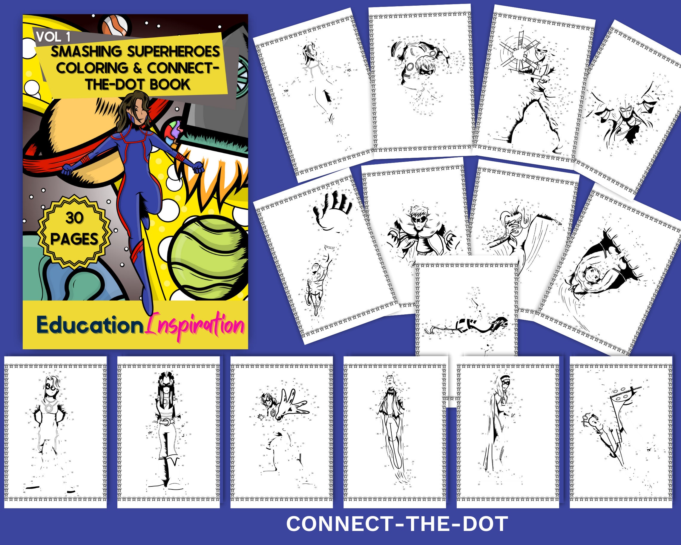 Superheroes Coloring, Superhero Coloring, Comic Coloring, Kids Coloring