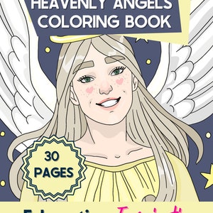 Angels Coloring, Angel Coloring, Cute Coloring, Religious Coloring, Bible Coloring, Christian Coloring, Spiritual Coloring, Angel Art, Angel