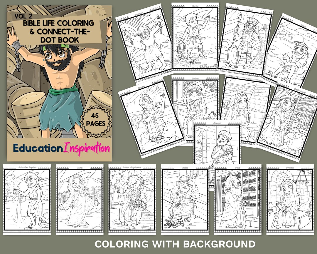 Bible Coloring, Kids Bible Coloring, Christian Coloring, Bible ...