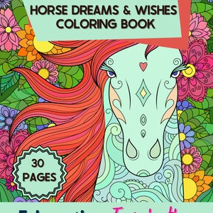 Horse Coloring, Animal Coloring, Mandala Coloring, Horse Art, Horse Drawing, Horse, Horses, Adult Coloring image 6