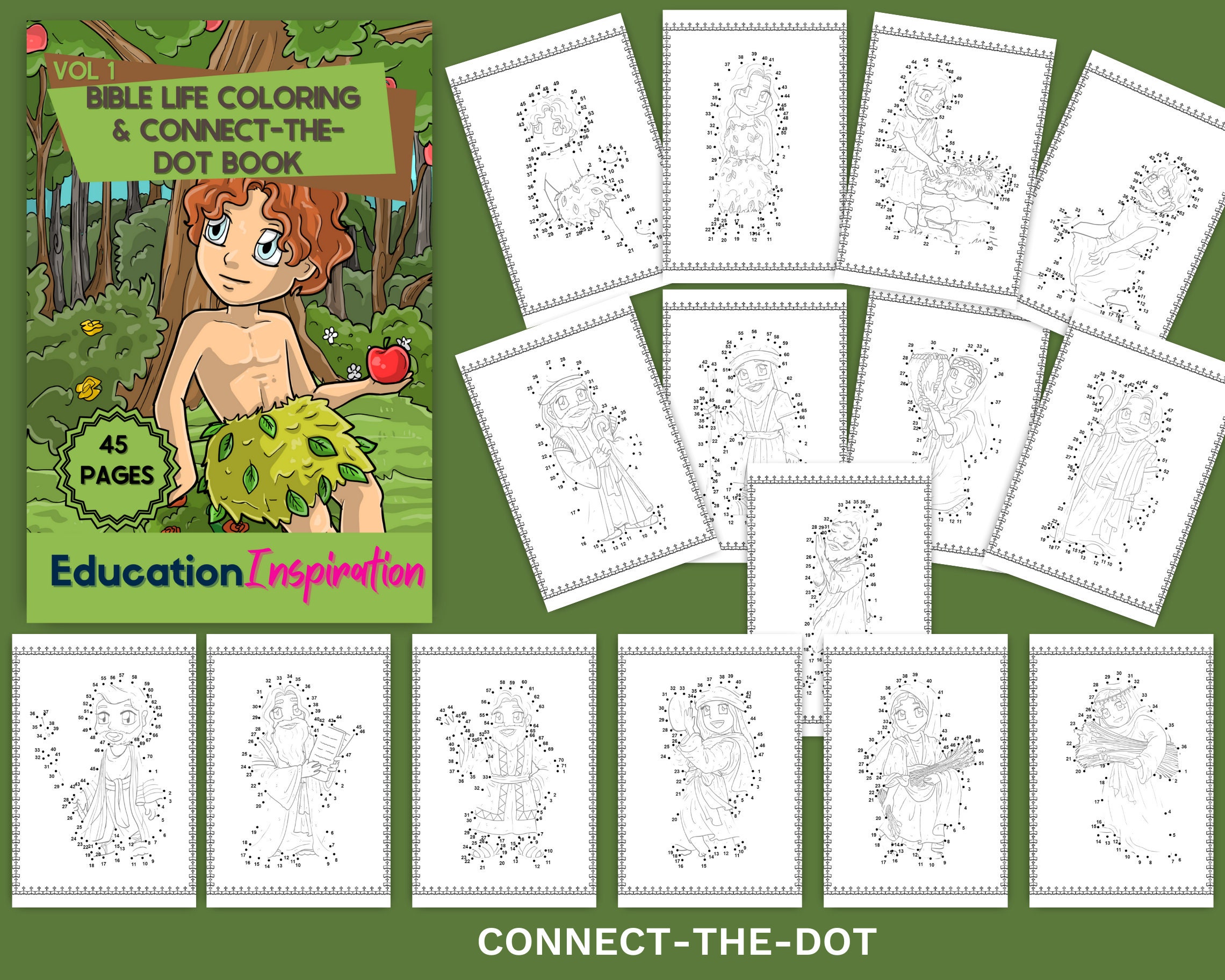 Bible Coloring, Kids Bible Coloring, Christian Coloring, Bible ...