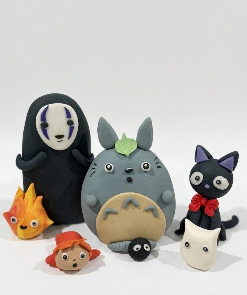 Ghibli inspired cake toppers image 2