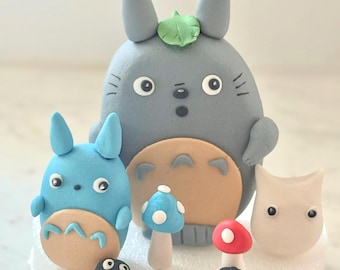 My neighbor Totoro inspired cake topper