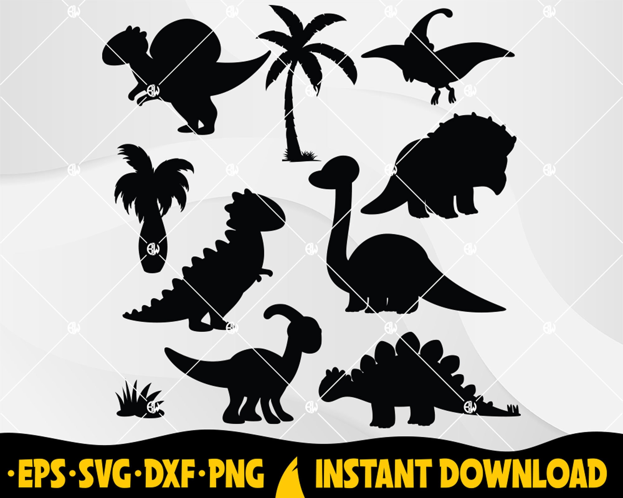 Pterodactyl - Svg, Dxf, Eps, Png, Jpg, Vector Art, Clipart, Cut File,  Dinosaur Svg, Pterosaur Svg, Flying Reptile Svg, Dino Cut File