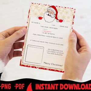 Carta a Papá Noel, carta de Papá Noel, carta de Navidad, carta de niños a Papá Noel, lista de Navidad, lista de deseos de Navidad, carta de deseos de Papá Noel querido