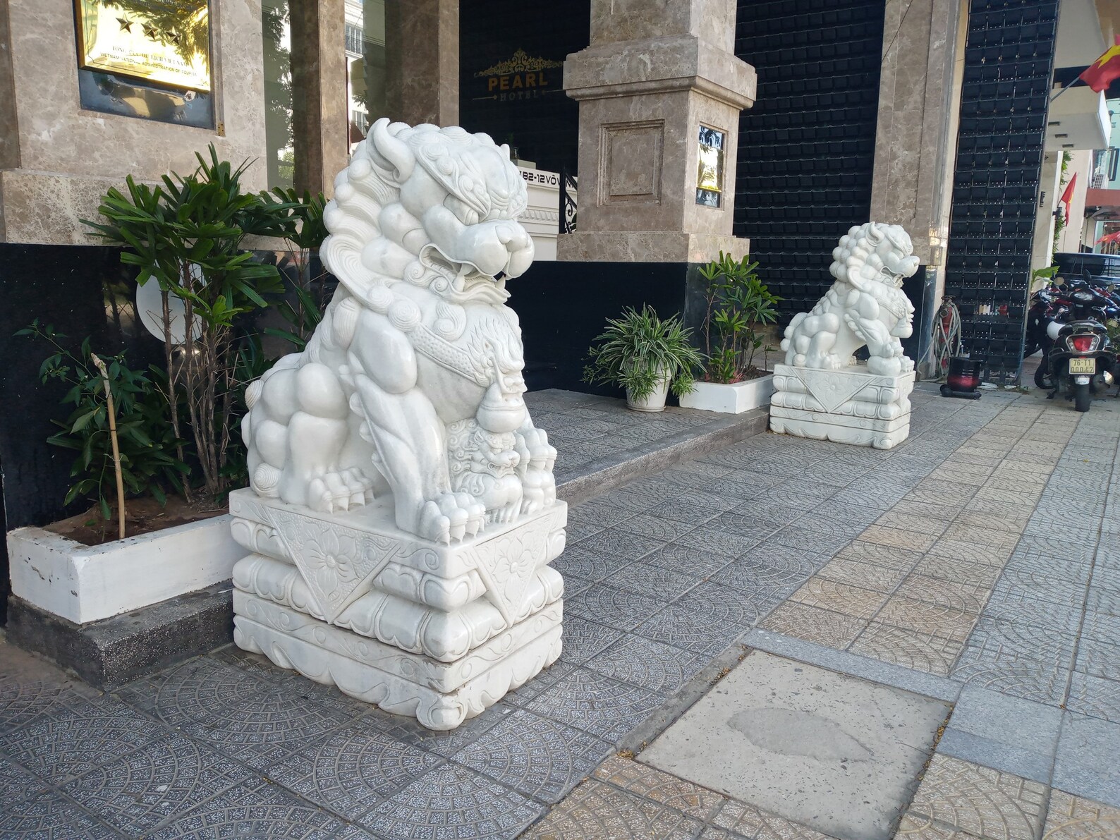 Marble Chinese Foo Dog Etsy