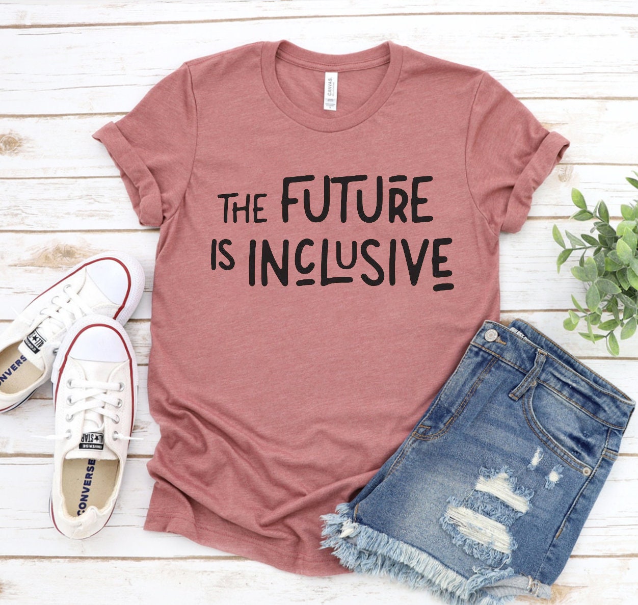 The Future Is Inclusive Shirt Autism T-shirt A Better Human | Etsy