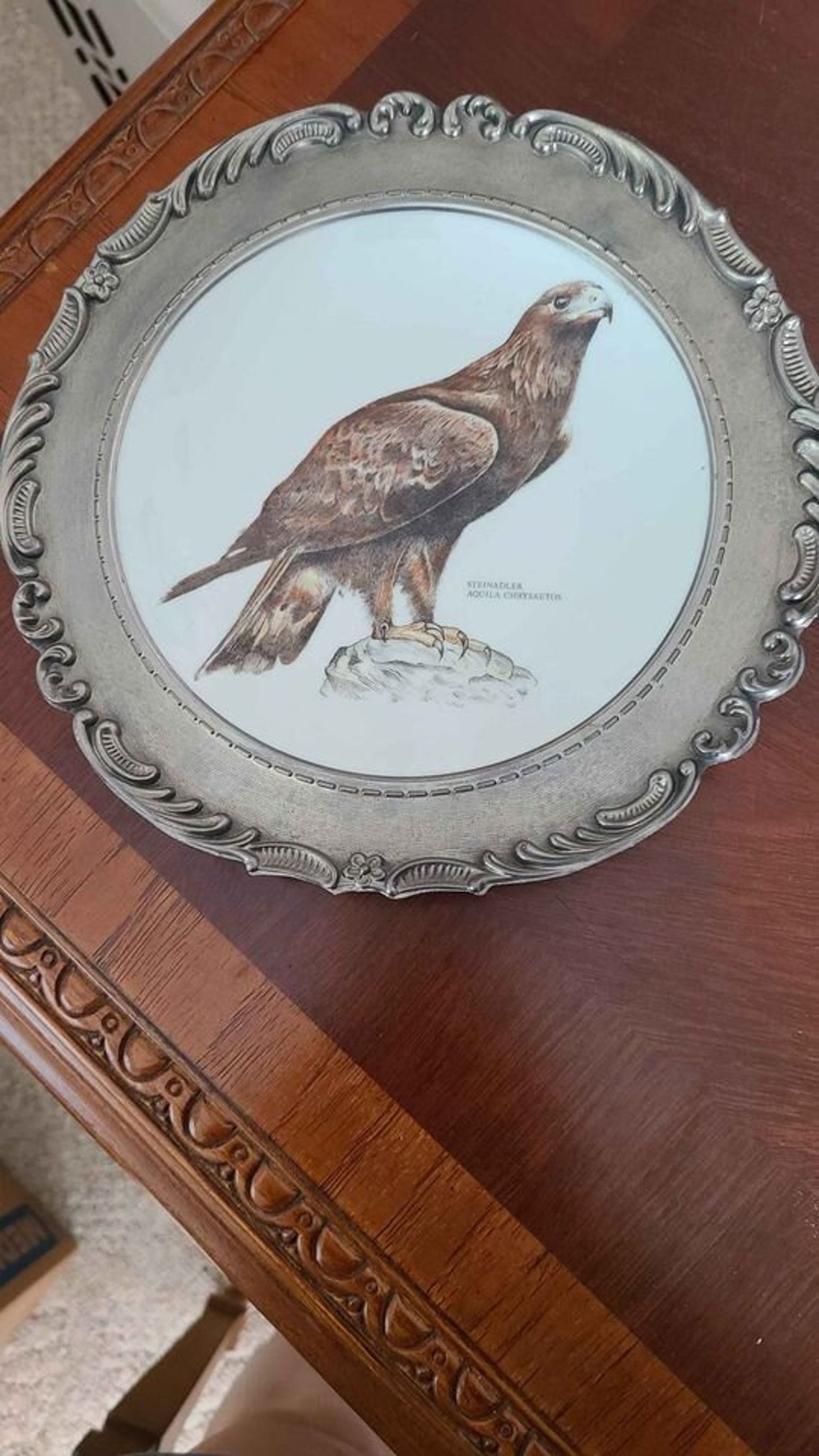 Germany Golden Eagle Collector Plate Etsy