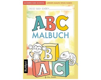 Learn ABC - Le livre de coloriage des animaux ABC pour apprendre, colorier et s'amuser
