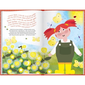 Flowers in the head Grandpa Günther plants good thoughts hardcover Bestselling children's book about the power of thought for children and adults image 4