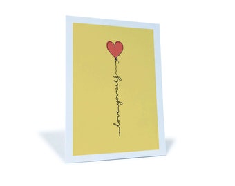 Postkarte “Love Yourself”