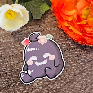 Krobus Baby | Vinyl glossy stickers | | Stardew Valley | kawaii | stickers for journals, planners, laptops, tumblers hydro flasks