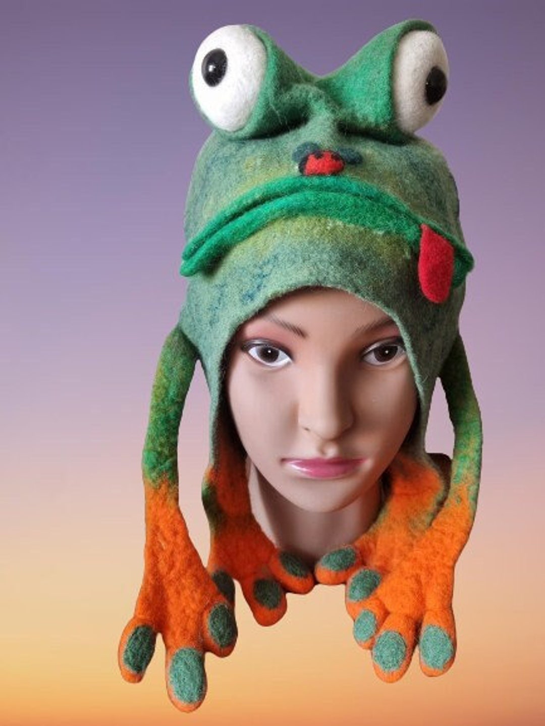 2 Tierische Ohrenschützer-Hüte – Süßes Frosch- & Hasenohr-Design, Aus Weichem Plüsch, Für Frauen & Mädchen