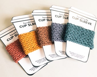 Crochet cozy coffee