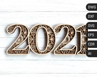 Download Mandala Numbers Svg Etsy