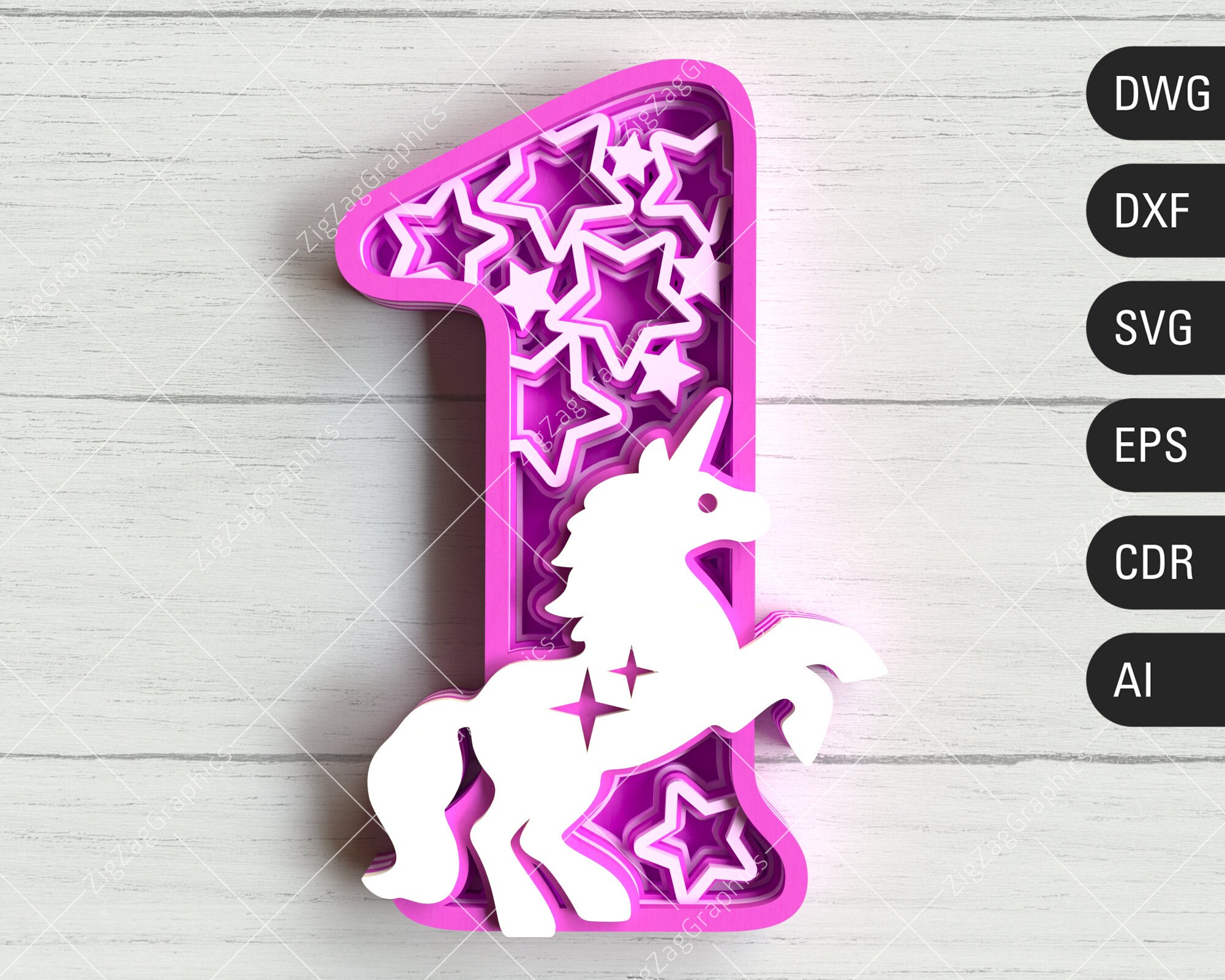 Free Free Layered Number Svg 651 SVG PNG EPS DXF File