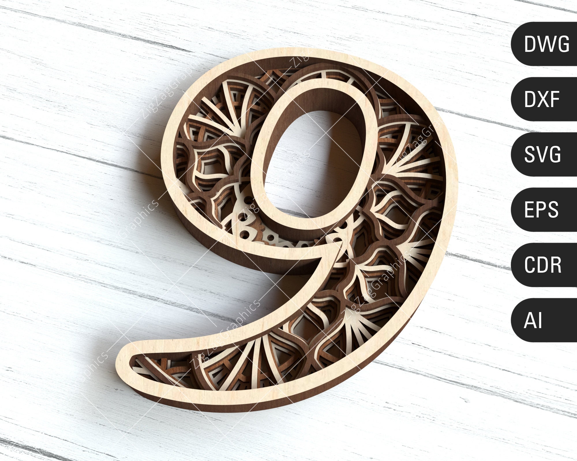 Free Free 75 Layered Mandala Numbers SVG PNG EPS DXF File