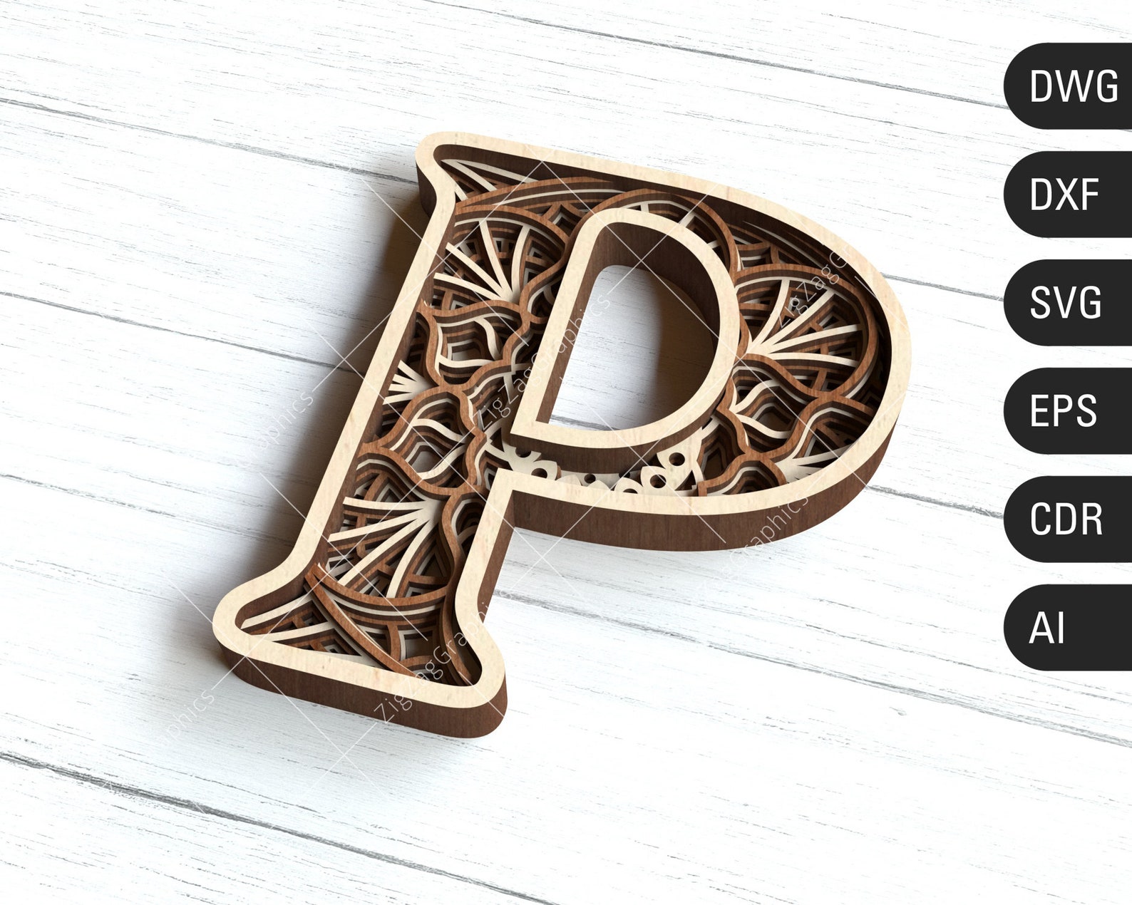 Free Free Layered Letters Svg Files 142 SVG PNG EPS DXF File