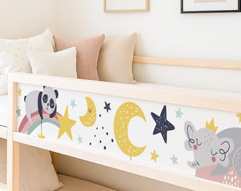 IKEA Kura Decal. Kura Bed Stickers. Montessori Bed Décor.