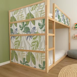 Kura Bed Stickers. Ikea Kura bed decals. Gender neutral bed decor for kids room.