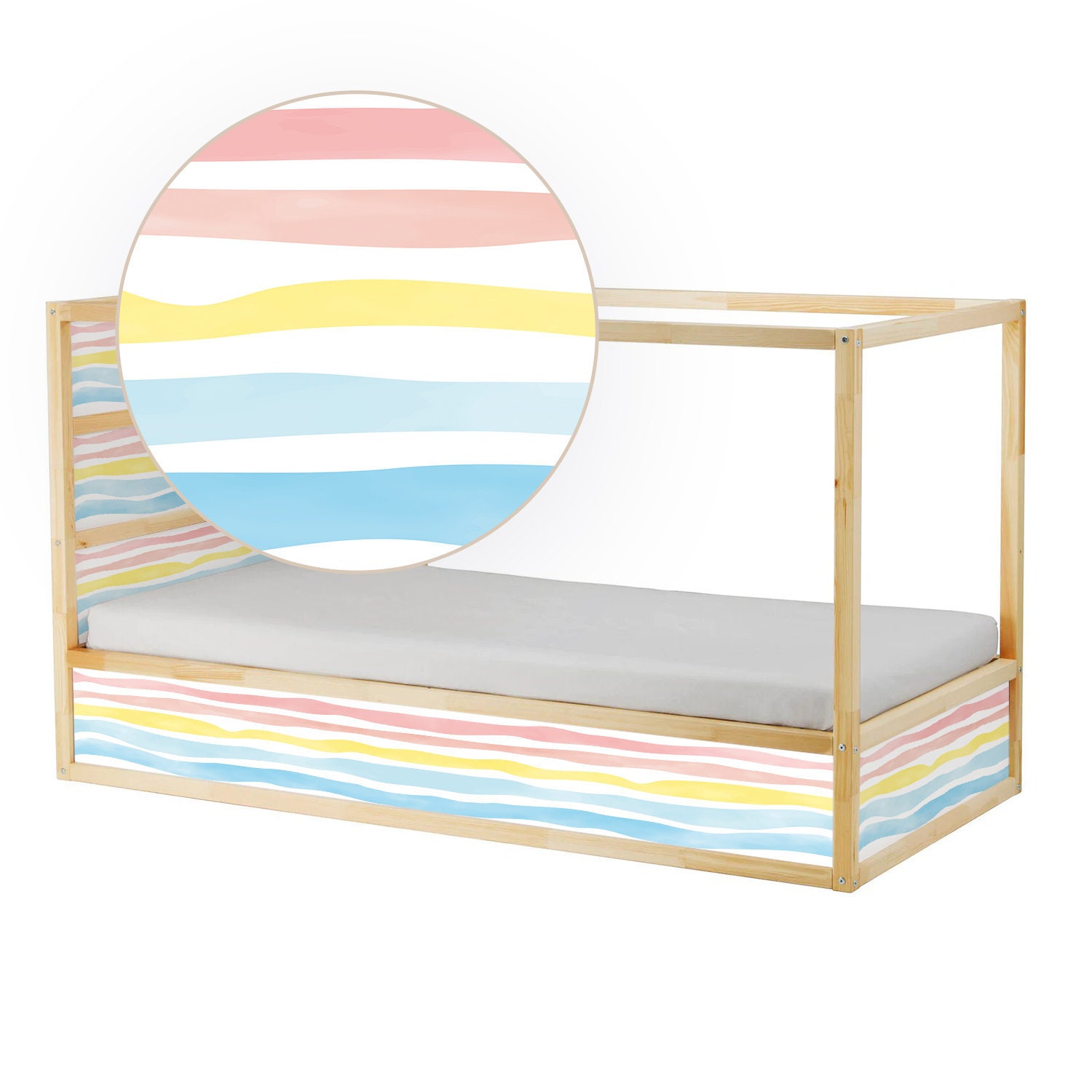 Kura bed decals Ikea nursery decals Unisex Ikea decals Etsy