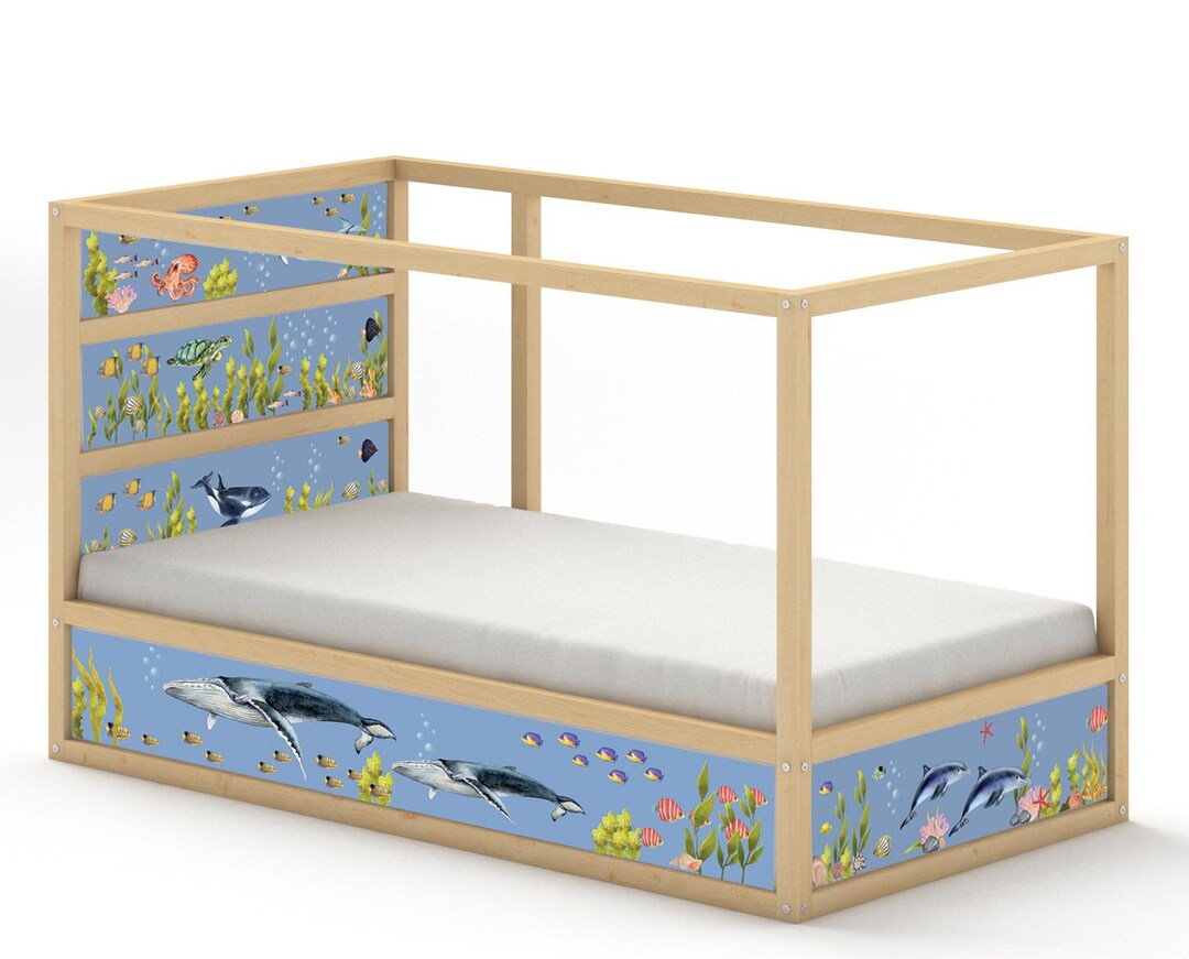 Ikea Kura Decal Sea Creatures Loft Bed Decal Ocean Themed - Etsy