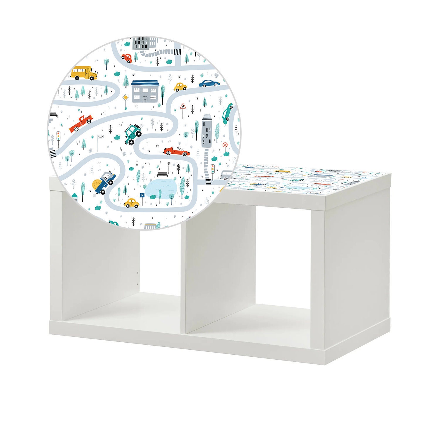 Ikea Kallax, Ikea Furniture Overlays, Ikea Kallax Decal, Kids Room