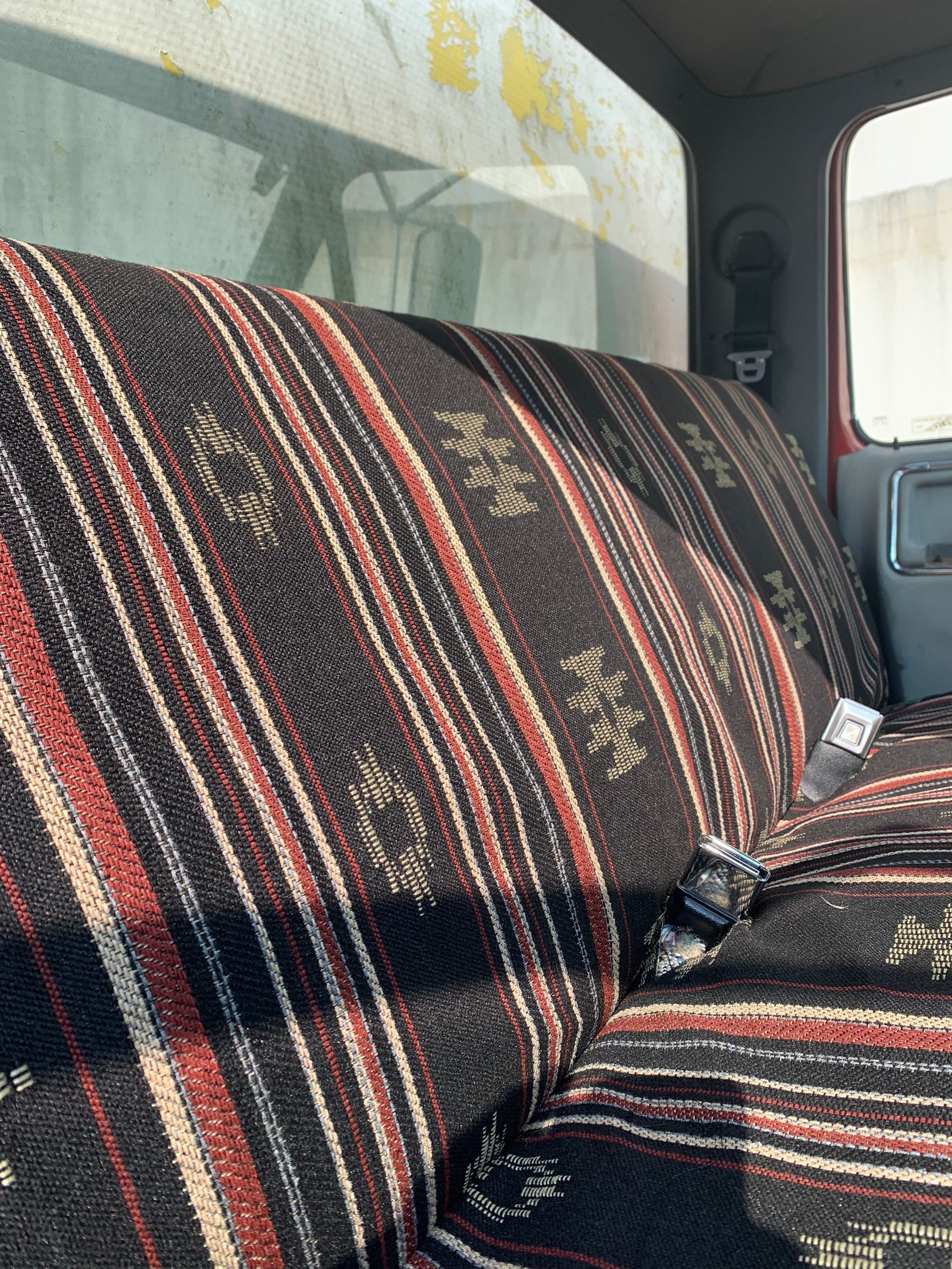 Navajo Saddle Blanket Seat Cover 100 Make in USA Etsy