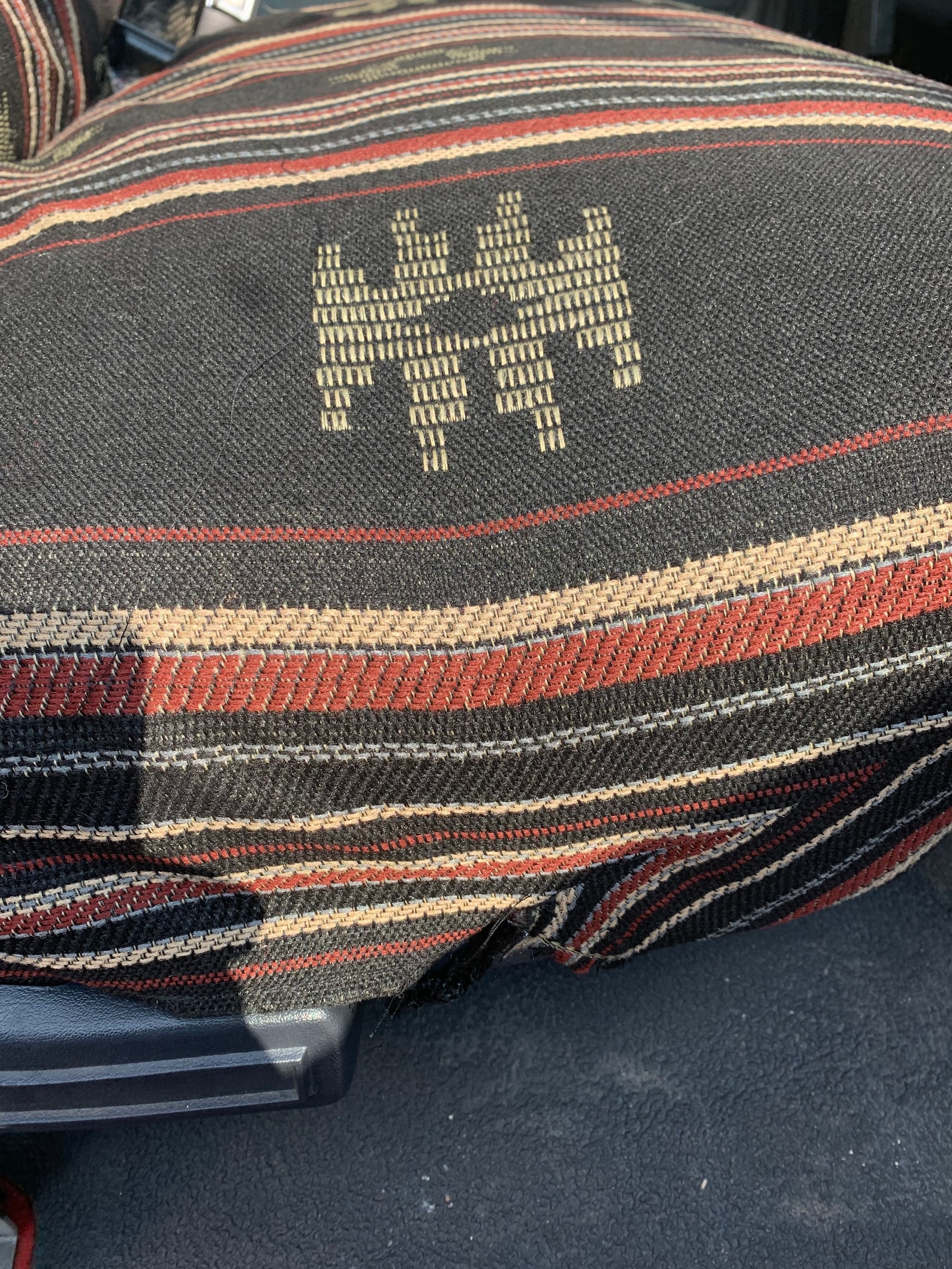 Navajo Saddle Blanket Seat Cover 100 Make in USA Etsy