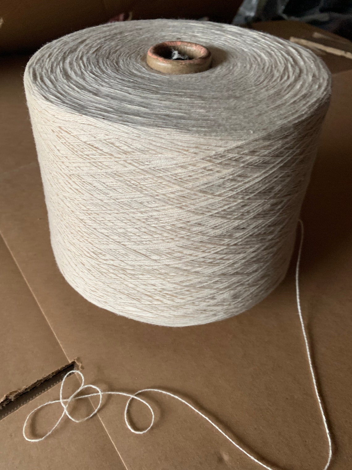 8/2 cotton carded yarn 4 lbs crochet size 15 cotton Etsy