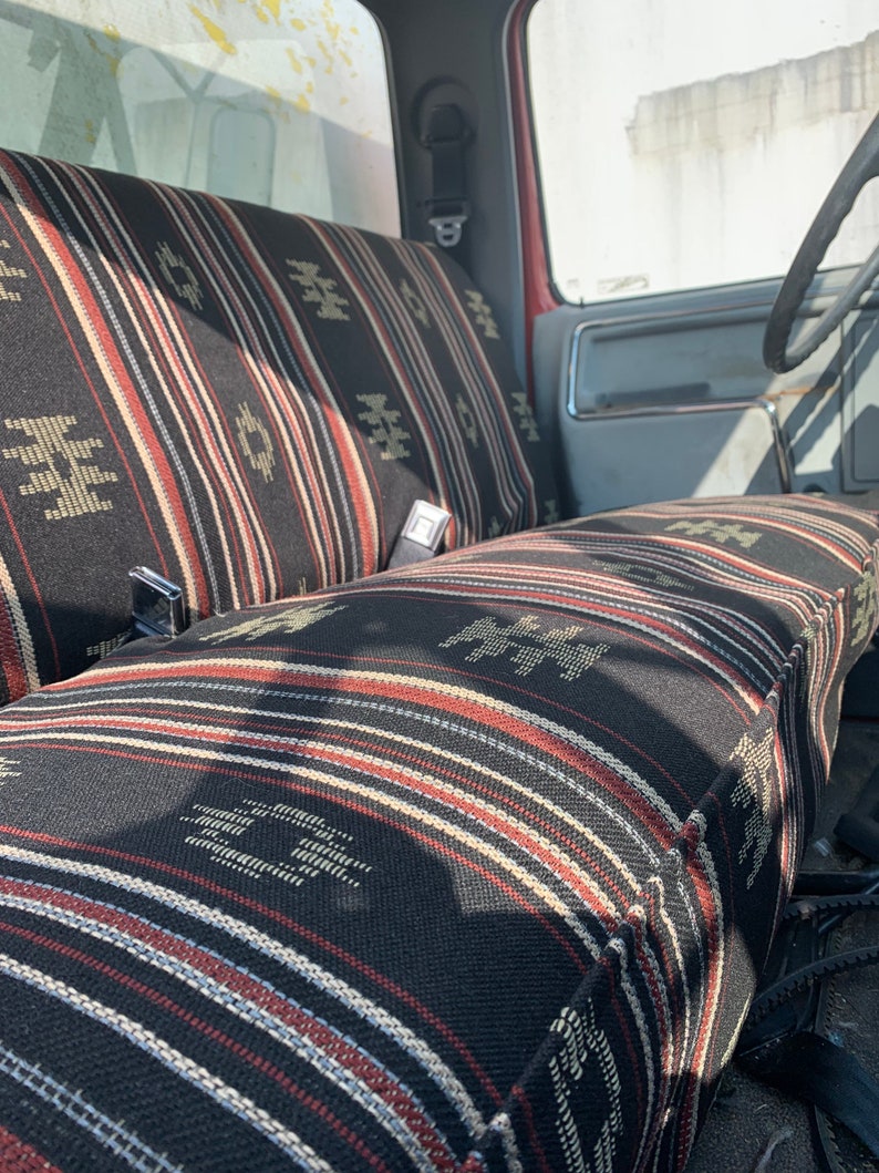 Navajo Saddle Blanket Seat Cover 100 Make in USA Etsy New Zealand