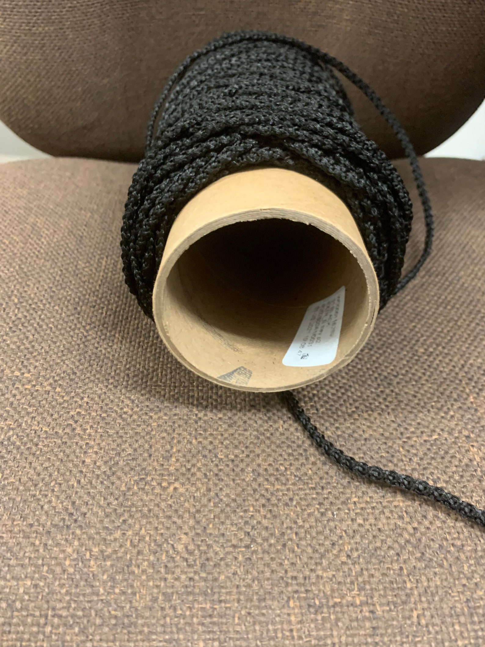 Rope Tie Cord Black Etsy