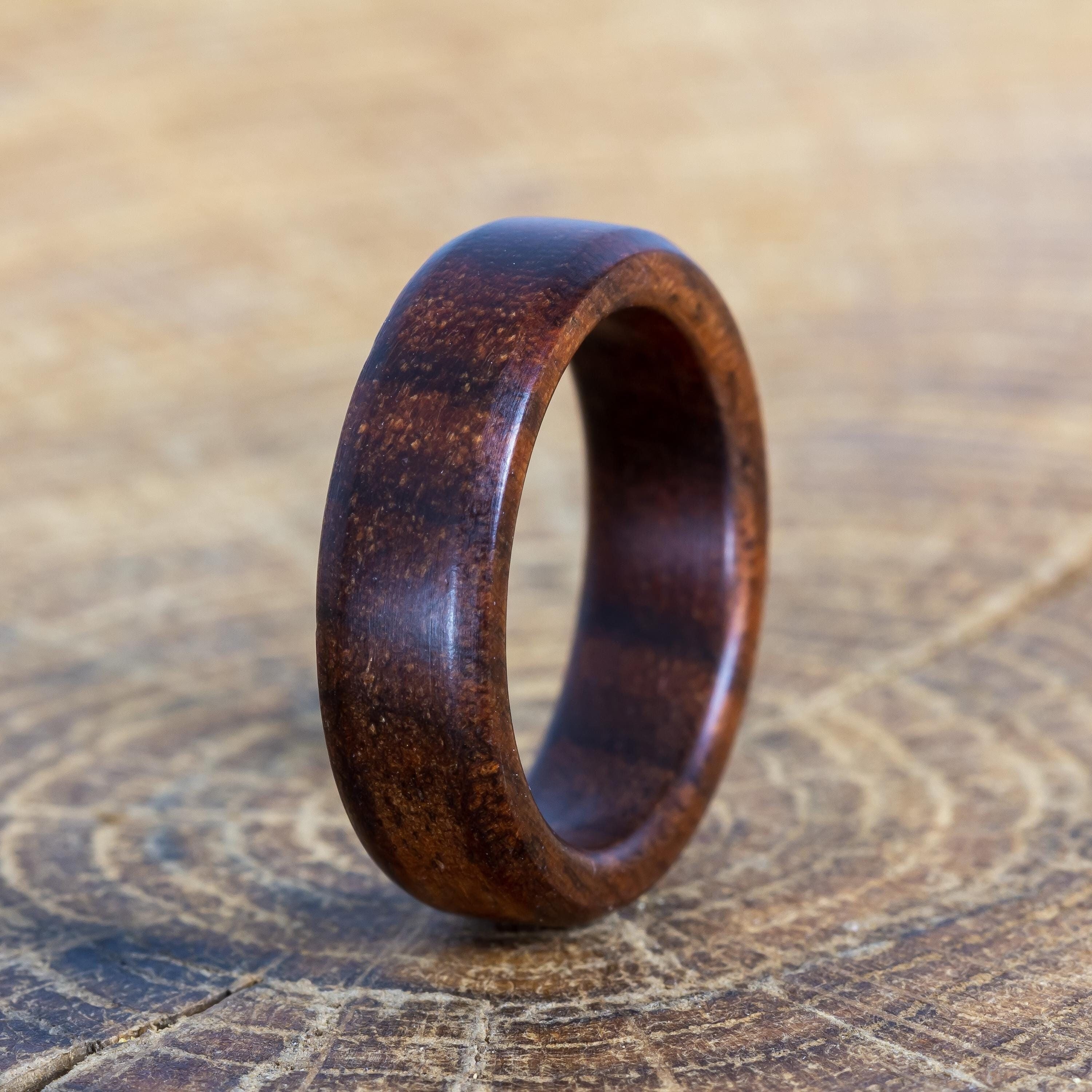 Alliance Bois Bague Pacs Homme Et Femme Bijoux Alliance Pacs Femme - Main Image