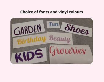 Vinyl Labels (Label Only)