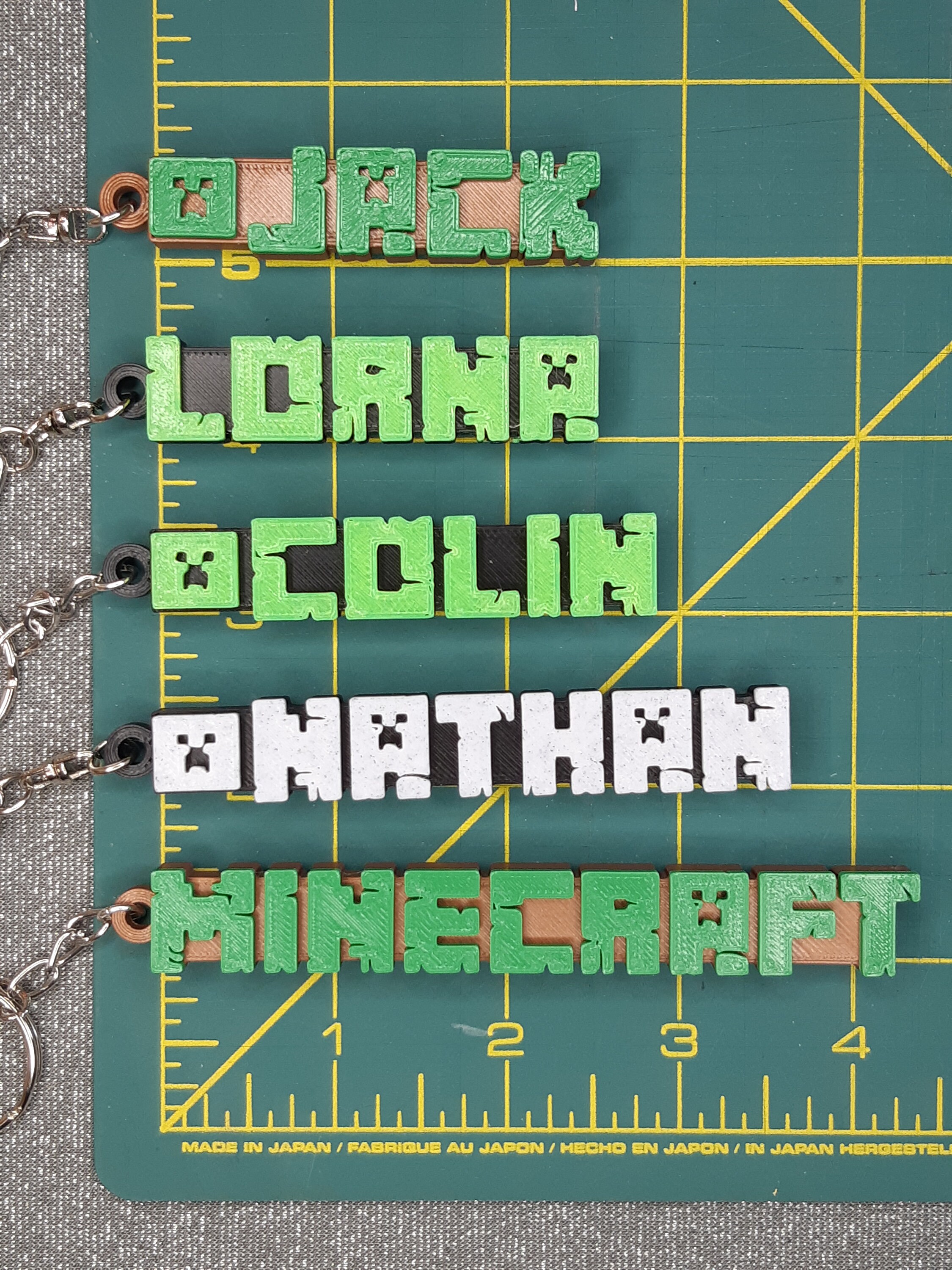 Personalized 3D Printed Video Game Inspired Keychain - Etsy
