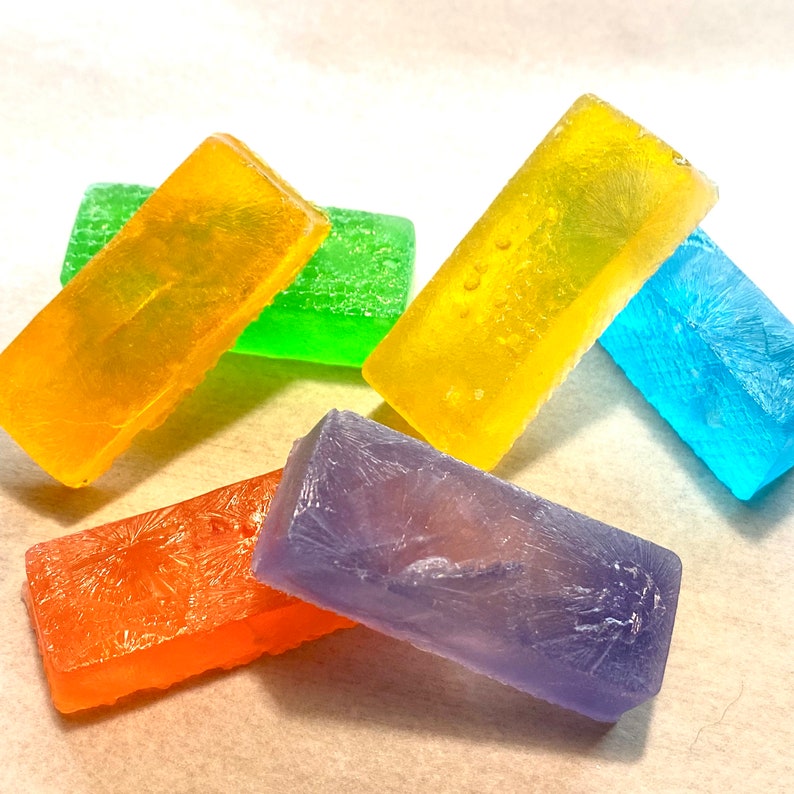 Kohakutou, Crystal Candy. Lovely Rainbow, Plant based candy,Gem, Jewelry, Crystal, ASMR, Candy, Vegan, Gift ,Agar image 5