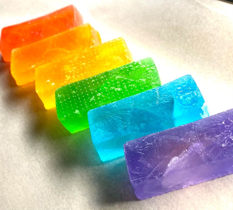 Kohakutou, Crystal Candy. Lovely Rainbow, Plant based candy,Gem, Jewelry, Crystal, ASMR, Candy, Vegan, Gift ,Agar image 4