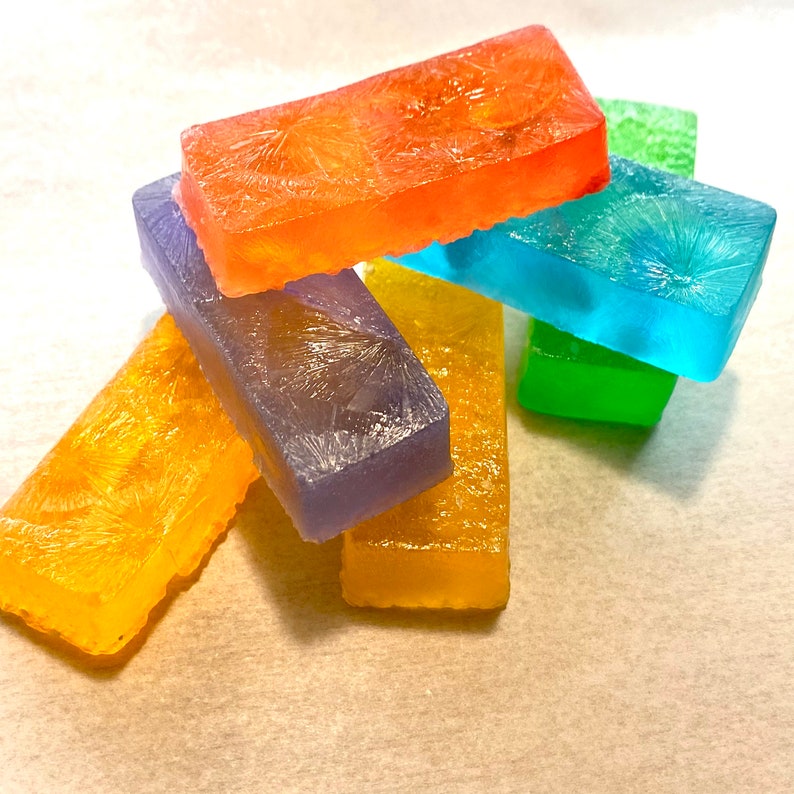 Kohakutou, Crystal Candy. Lovely Rainbow, Plant based candy,Gem, Jewelry, Crystal, ASMR, Candy, Vegan, Gift ,Agar image 7