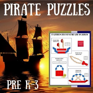 Planilhas e imprimíveis de tapete de bloco com padrão de pirata de fantasia