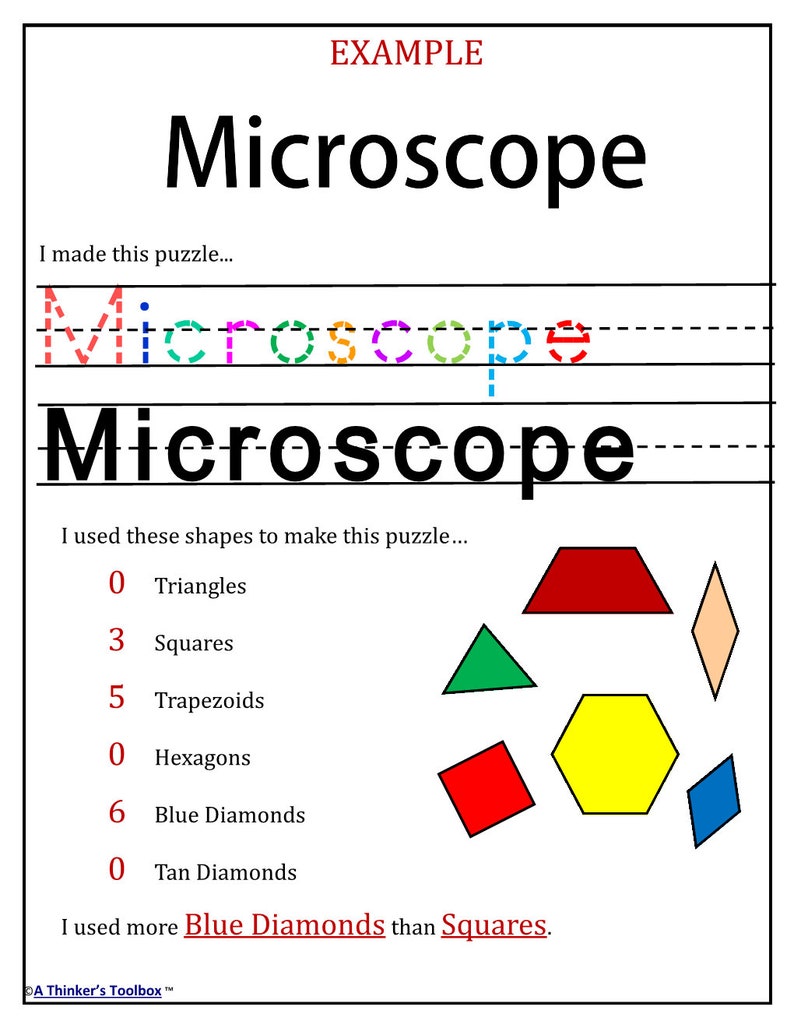 Science Lab Labelled Science Block Buy Science Lab Pattern Block Mat Printables & Worksheets Online in ...
