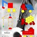 Construction Pattern Block Mat Printables & Worksheets - Etsy