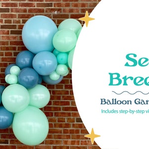 Sea Breeze Balloon Garland