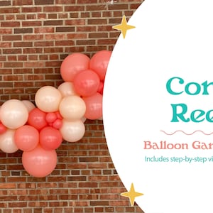 Coral Reef Balloon Garland