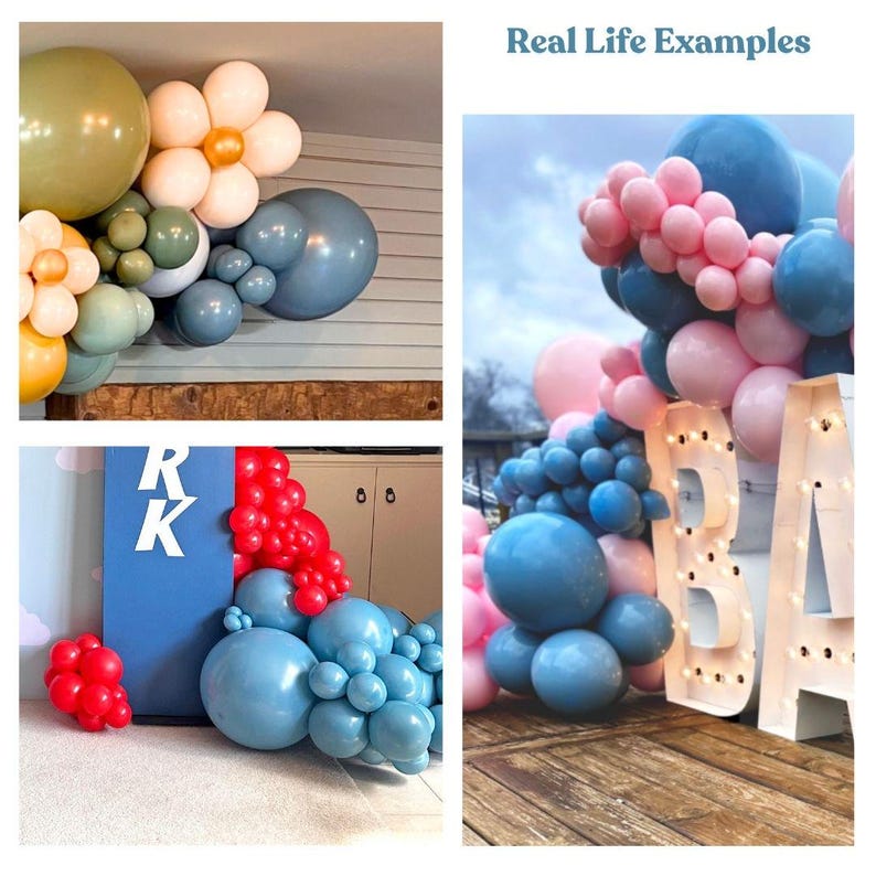 Deep Blue Balloons – 5”, 12”, 18” Pack - Etsy