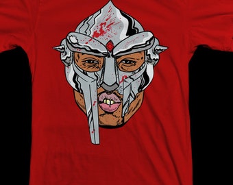 MF Doom Mask x Girl With a Pearl Earring T-Shirt