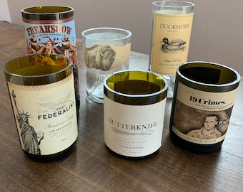 Wine and Whisky Candles